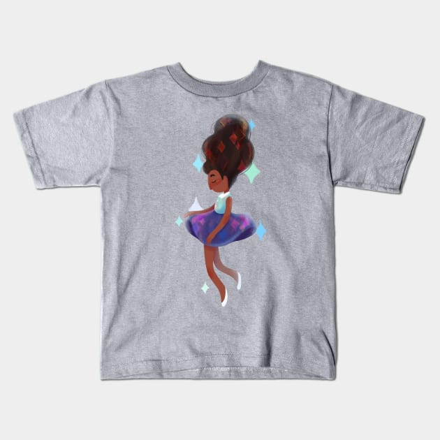 Sparkly Connie Kids T-Shirt by Kihori